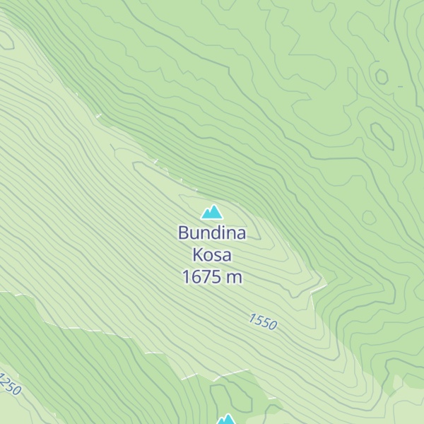 Map of Bundina Kosa