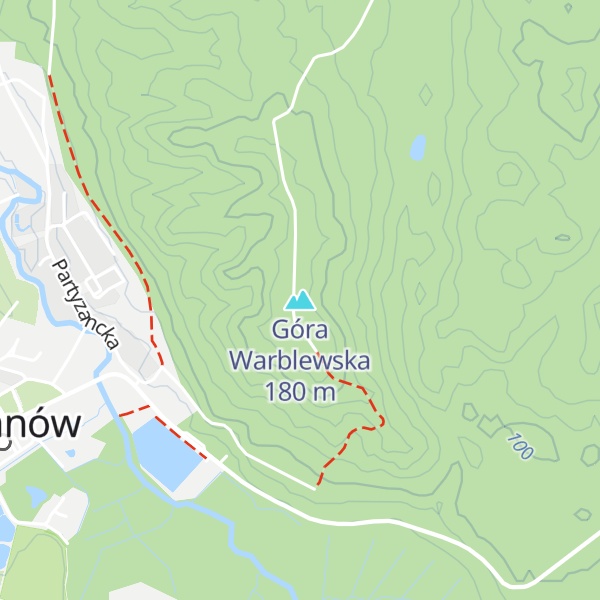 Map of Góra Warblewska