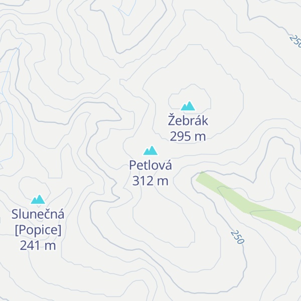 Map of Petlová