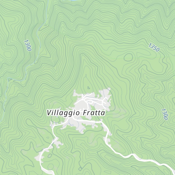Map of Timpa del Cucco