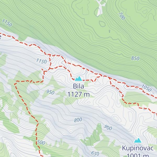 Map of Bila