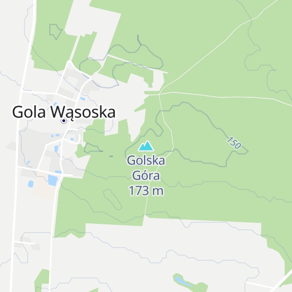 Map of Golska Góra