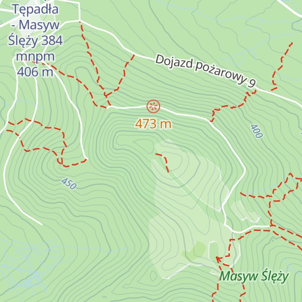 Map of Sępia Góra