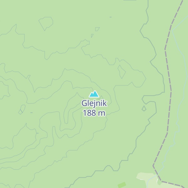 Map of Glejnik