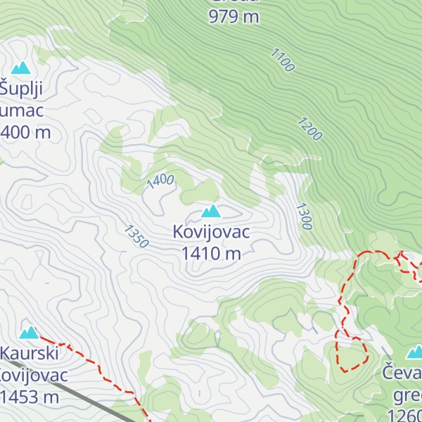Map of Kovijovac