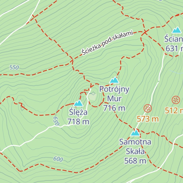 Map of Dom Turysty PTTK na Ślęży