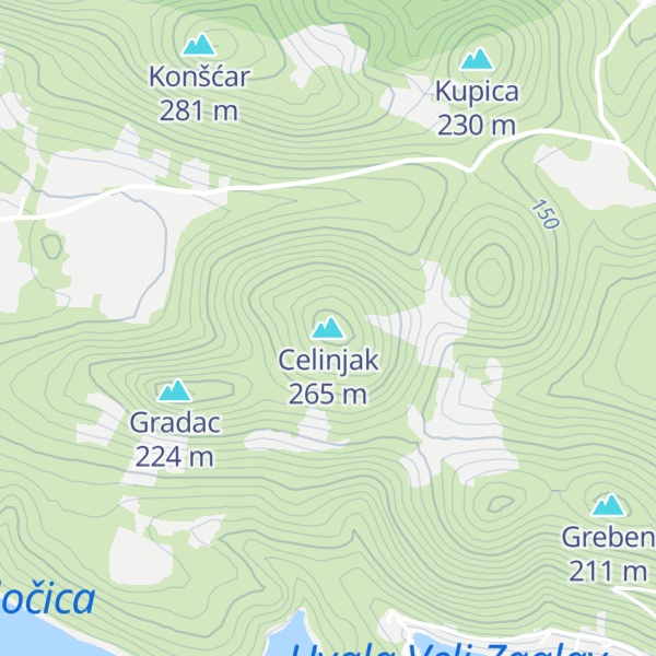 Map of Celinjak