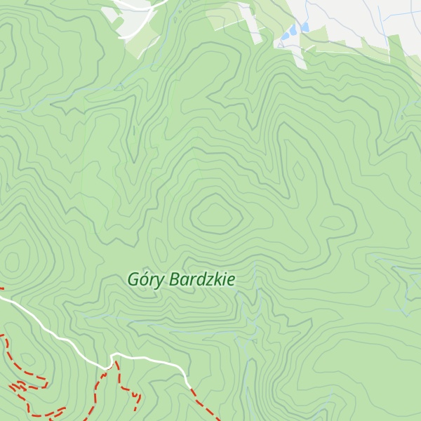 Map of Brzeźnicka Góra