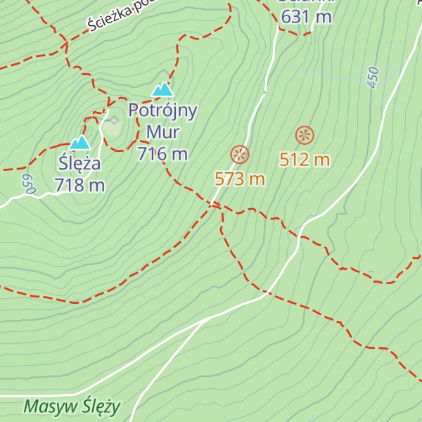 Map of Samotna Skała