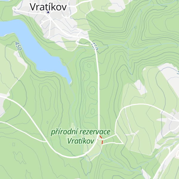 Map of (Roviny) [Boskovice-Vratíkov]