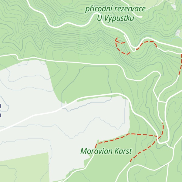 Map of (Nad Výpustkem [Březina])