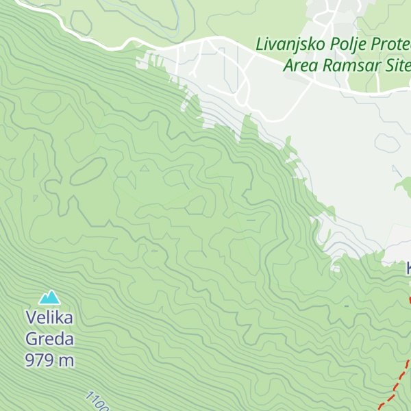 Map of Žarkova Kosa