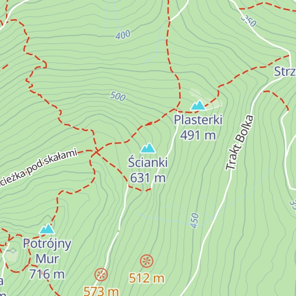 Map of Ścianki