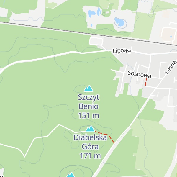 Map of Szczyt Benio