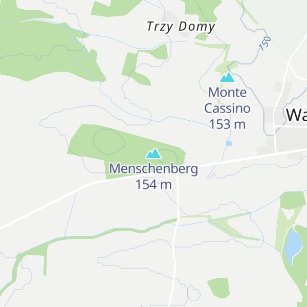 Map of Menschenberg