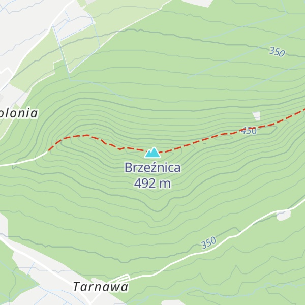 Map of Brzeźnica
