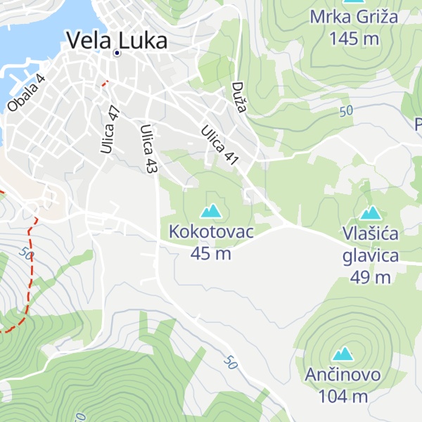Map of Kokotovac