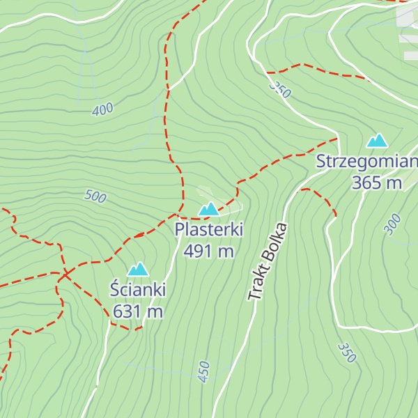 Map of Plasterki