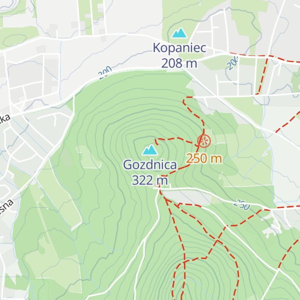 Map of Gozdnica