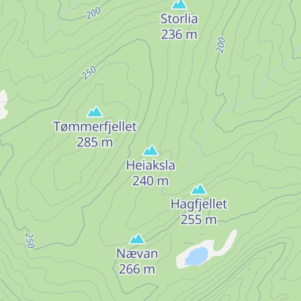 Map of Heiaksla