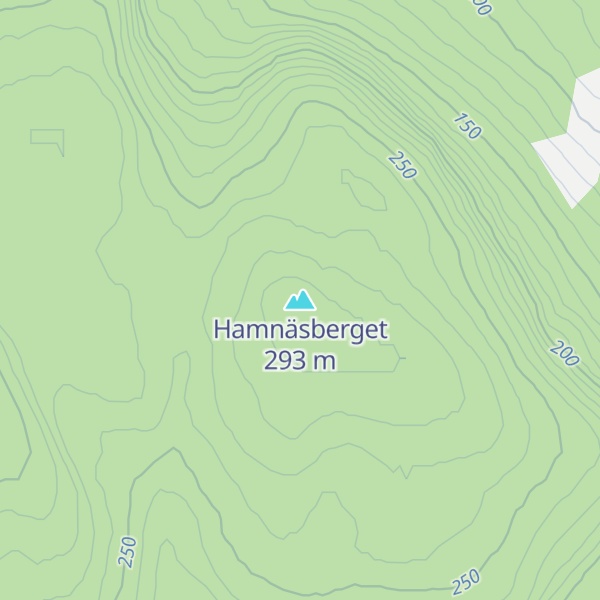 Map of Hamnäsberget