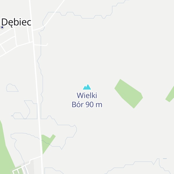 Map of Wielki Bór