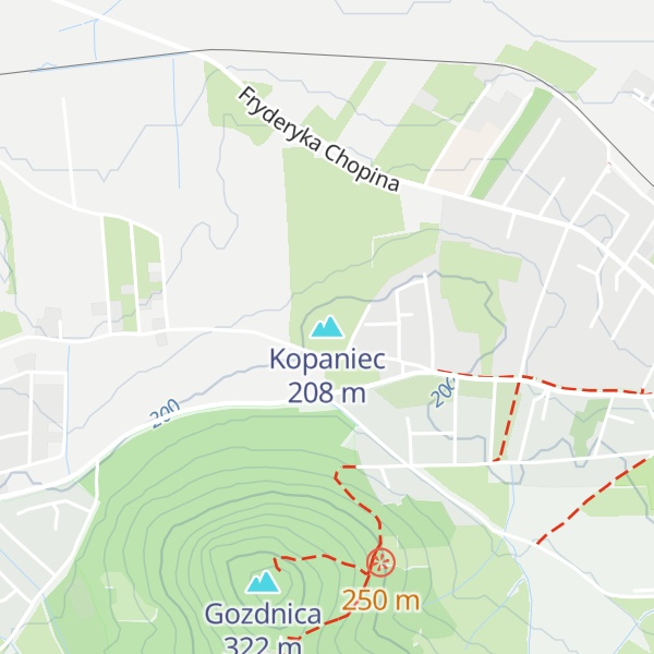 Map of Kopaniec