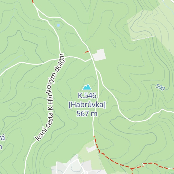 Map of K.546 [Habrůvka]