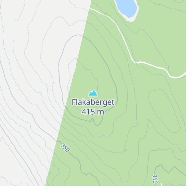 Map of Flakaberget
