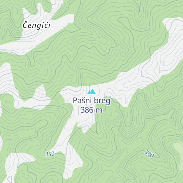 Map of Pašni breg
