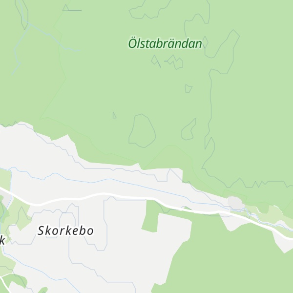 Map of Blåbärsmossberget