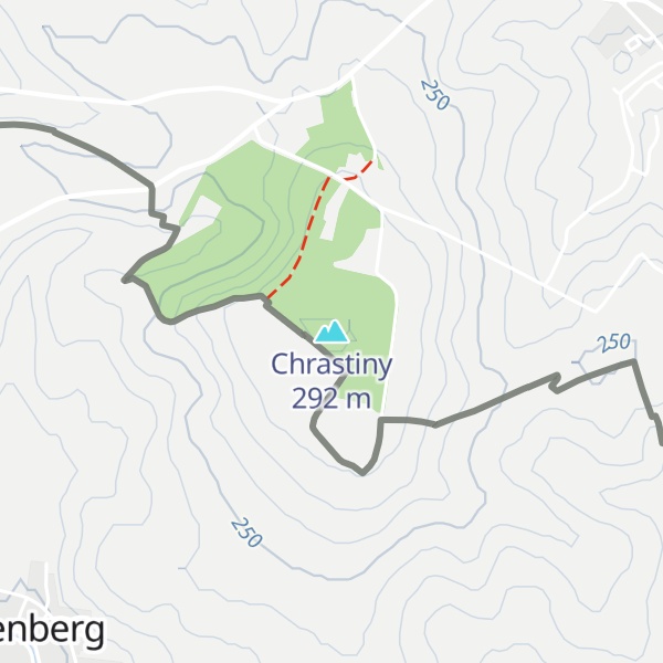Map of Chrastiny