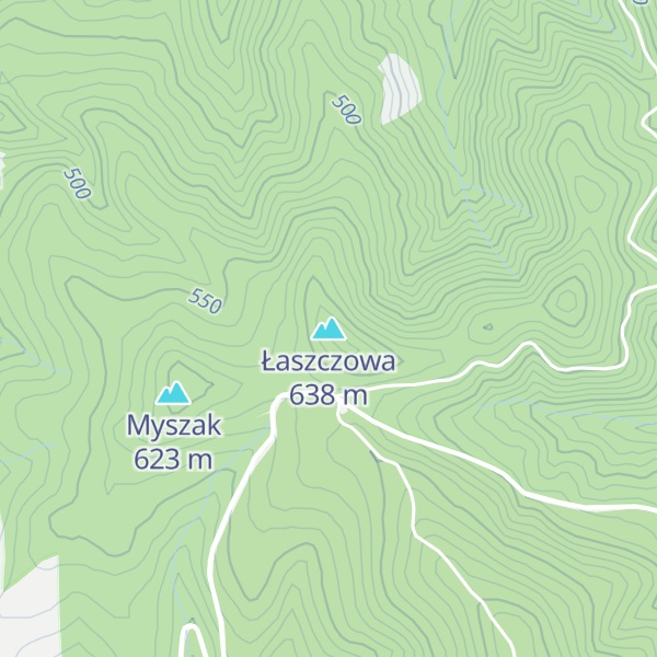 Map of Łaszczowa