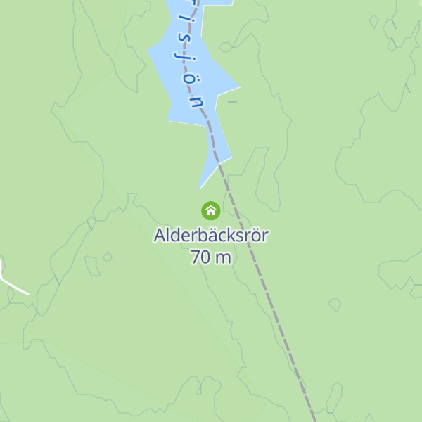 Map of Alderbäcksrör