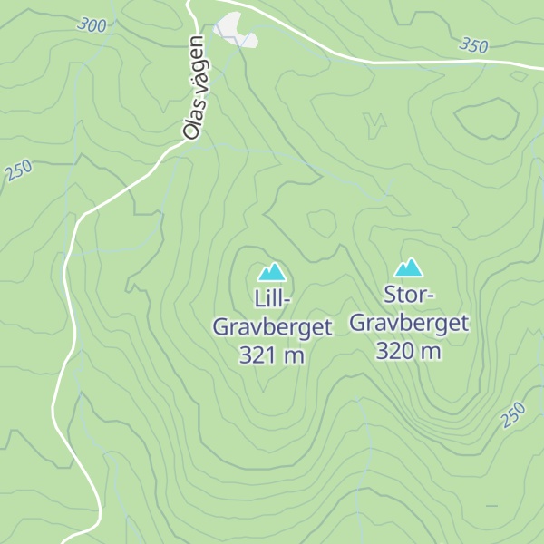 Map of Lill-Gravberget