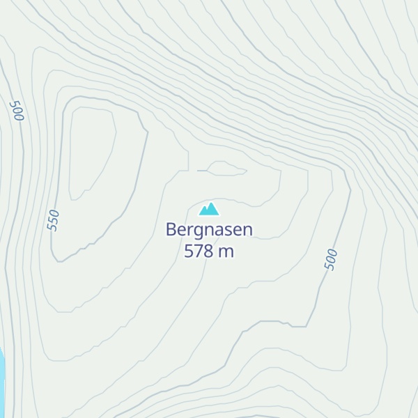 Map of Bergnasen