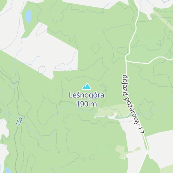 Map of Leśnogóra