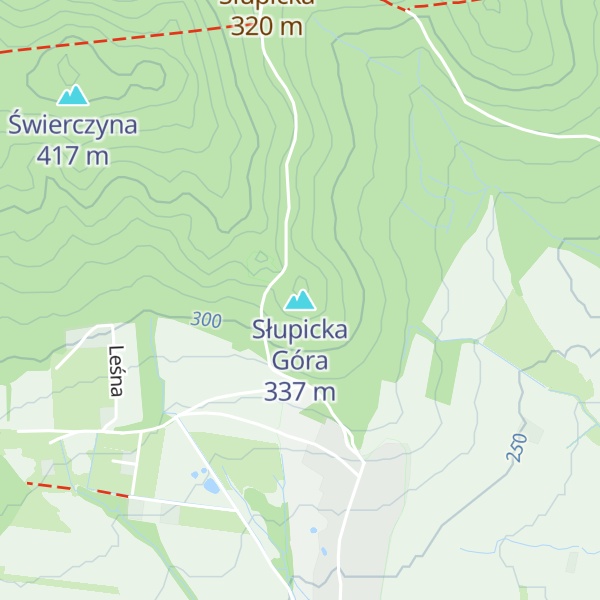 Map of Słupicka Góra