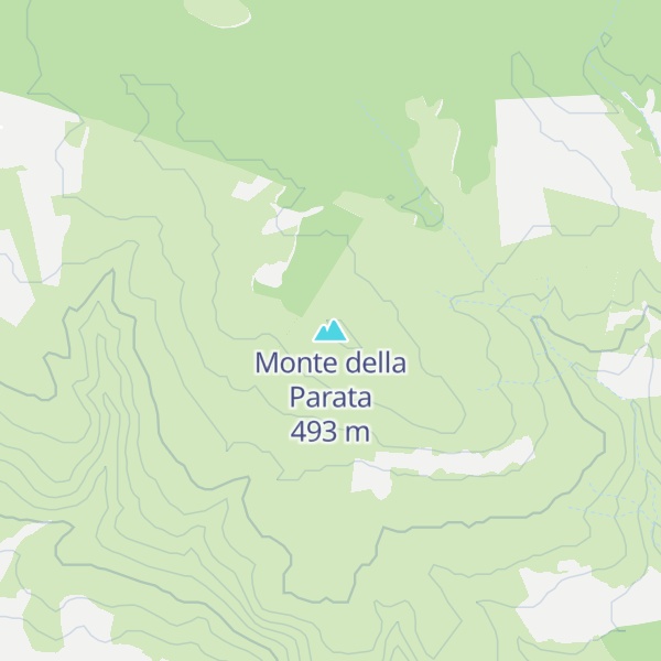 Map of Monte della Parata