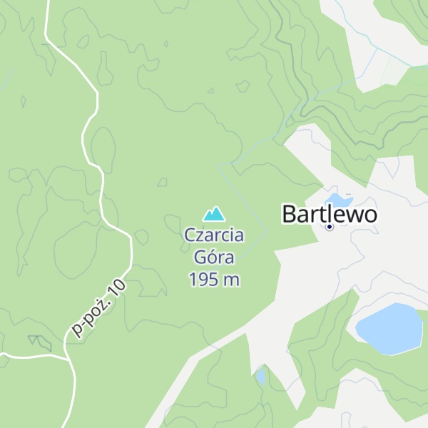 Map of Czarcia Góra
