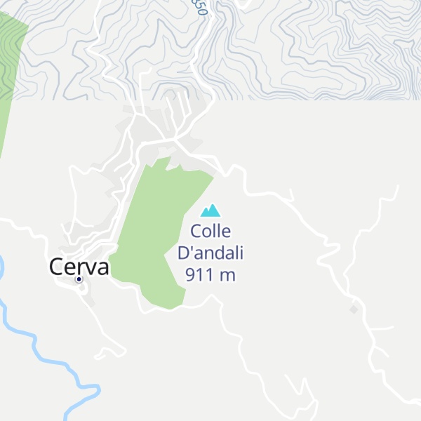 Map of Colle D'andali