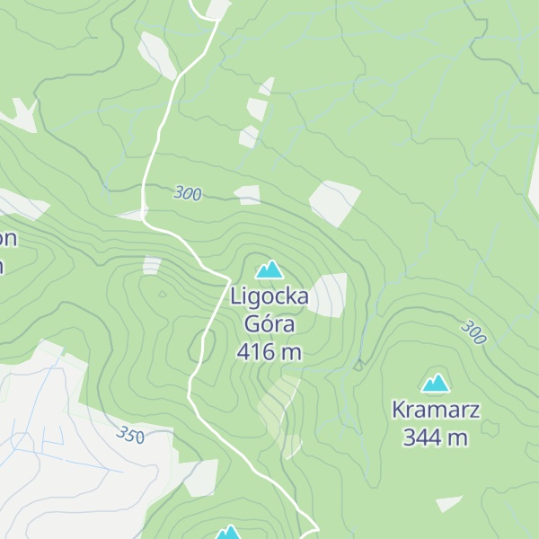 Map of Ligocka Góra