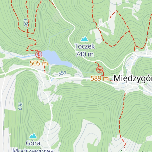 Map of Chatka Puchatka