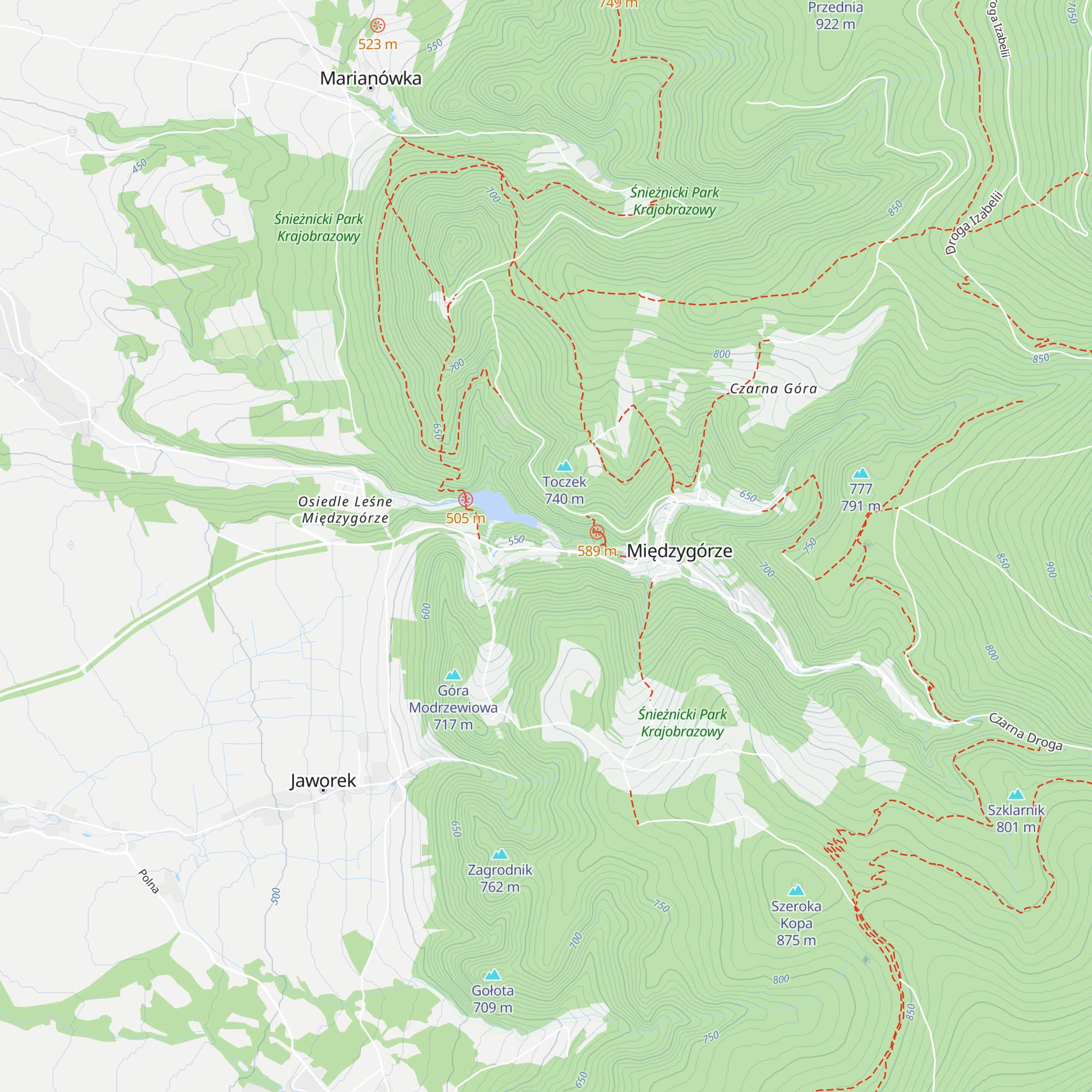 Chatka Puchatka map