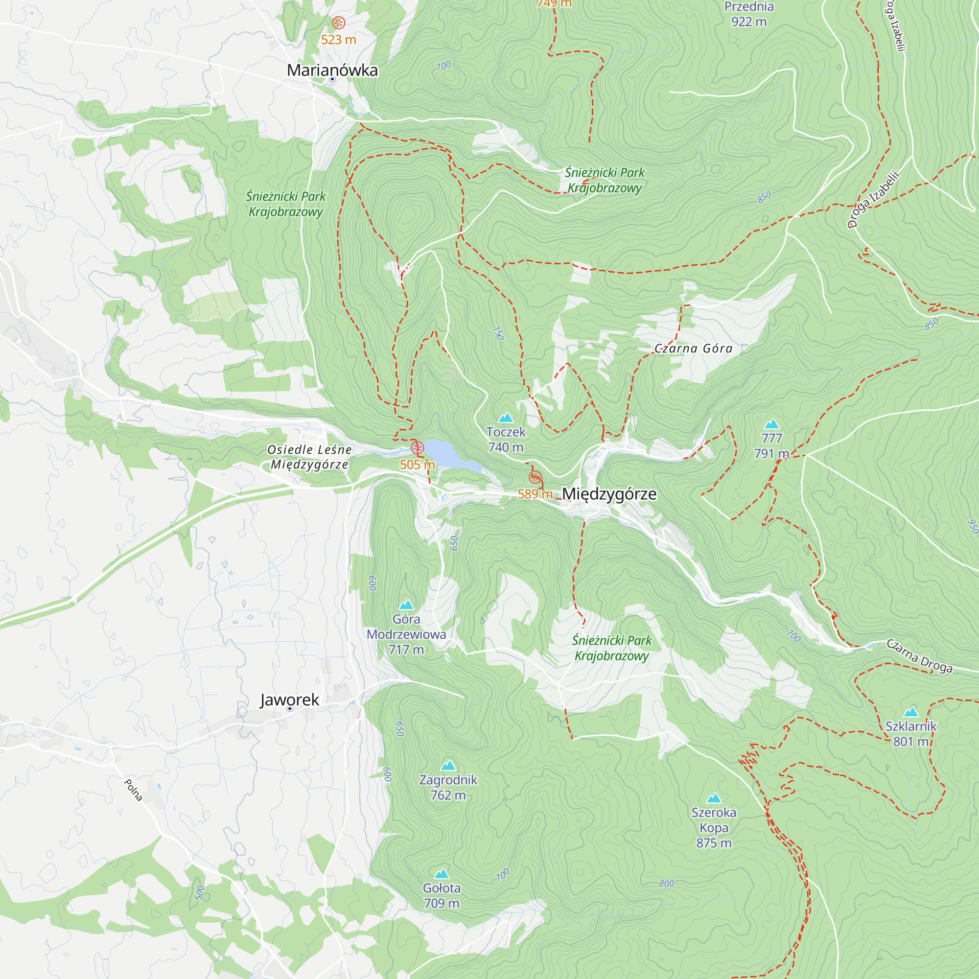 Chatka Puchatka map