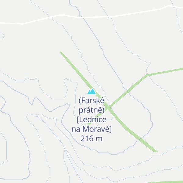 Map of (Farské prátně) [Lednice na Moravě]