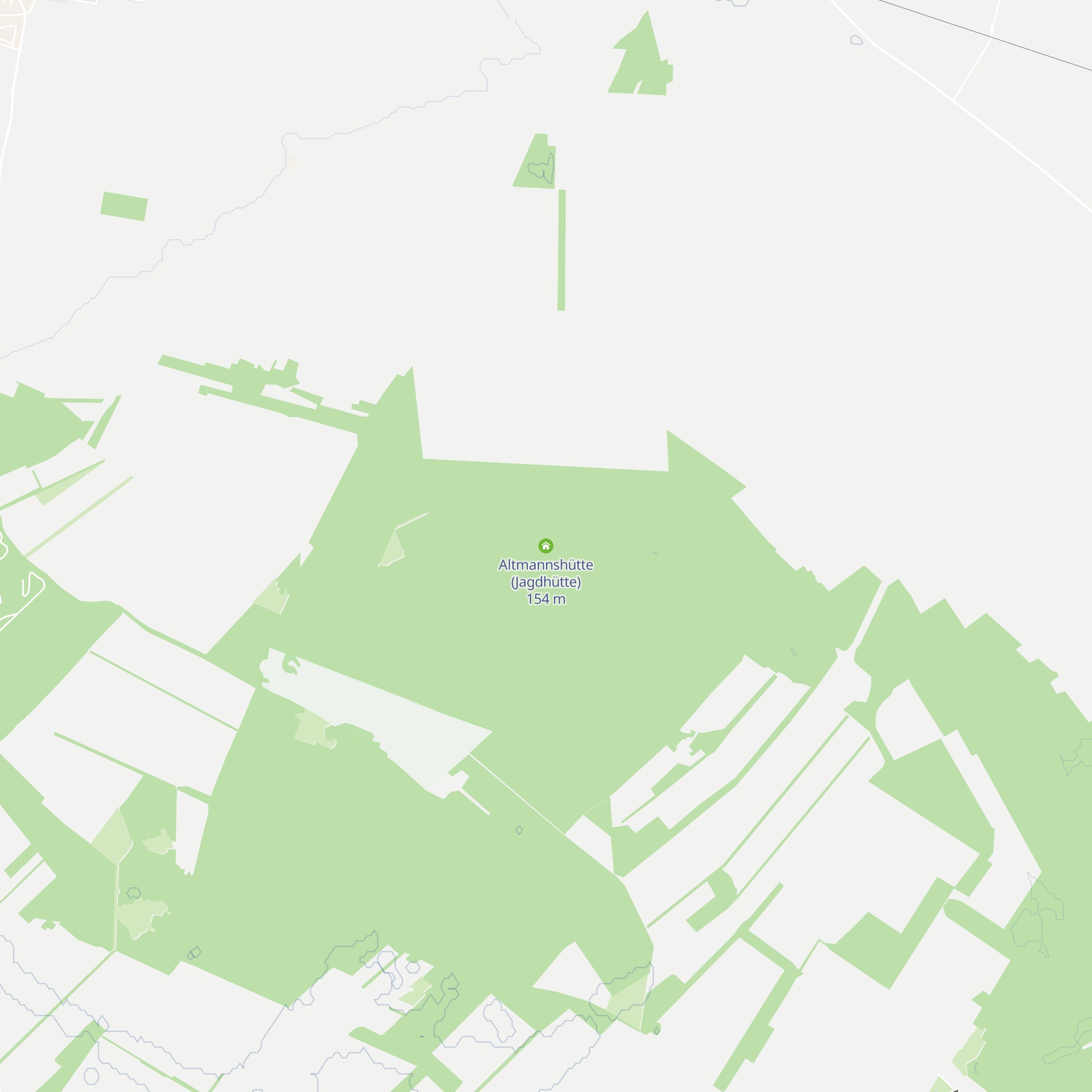 Altmannshütte (Jagdhütte) map