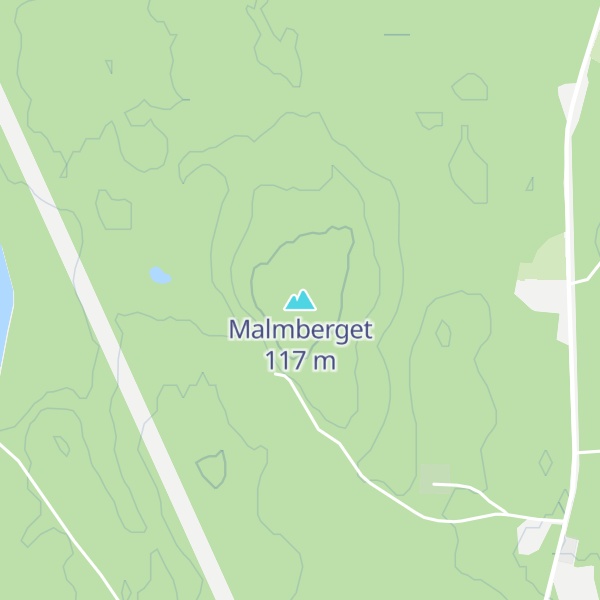 Map of Malmberget
