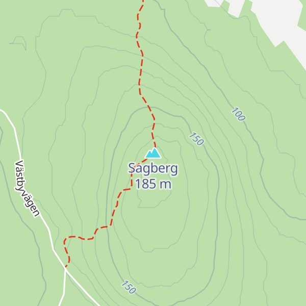 Map of Sagberg