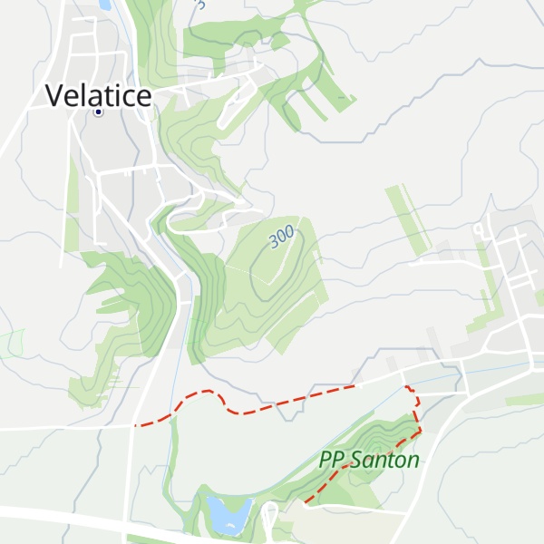 Map of K.311[Velatice]